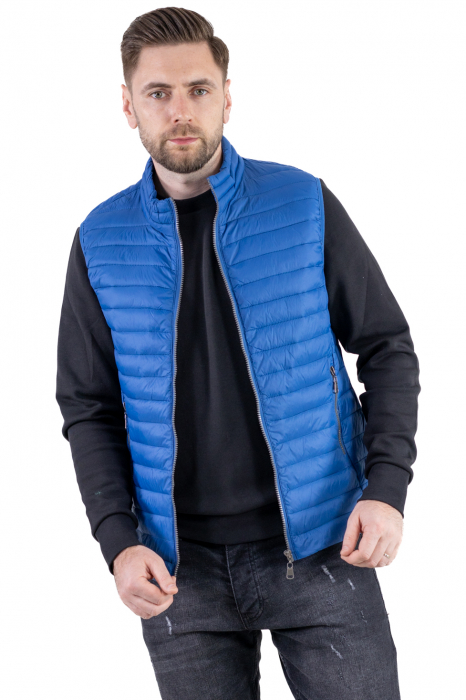 Vesta regular fit usoara albastra subtire [5]
