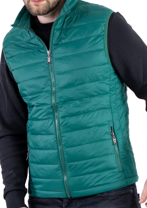 Vesta slim fit usoara verde subtire [8]