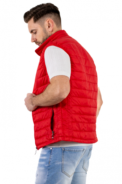 Vesta slim fit usoara rosie subtire [6]