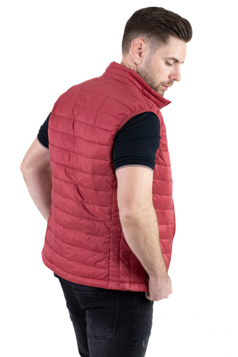 Vesta slim fit usoara bordo subtire [8]