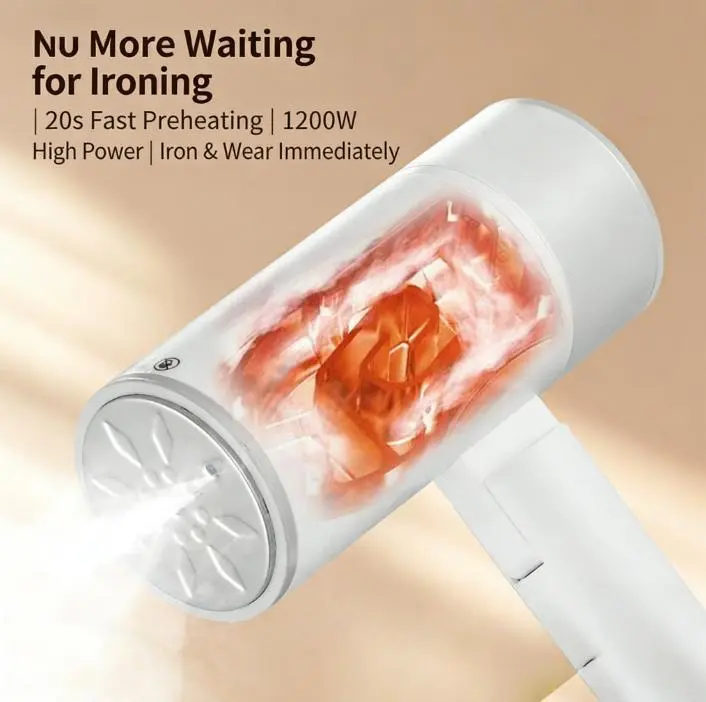 Aparat de călcat vertical cu abur, portabil – 1200 W [2]