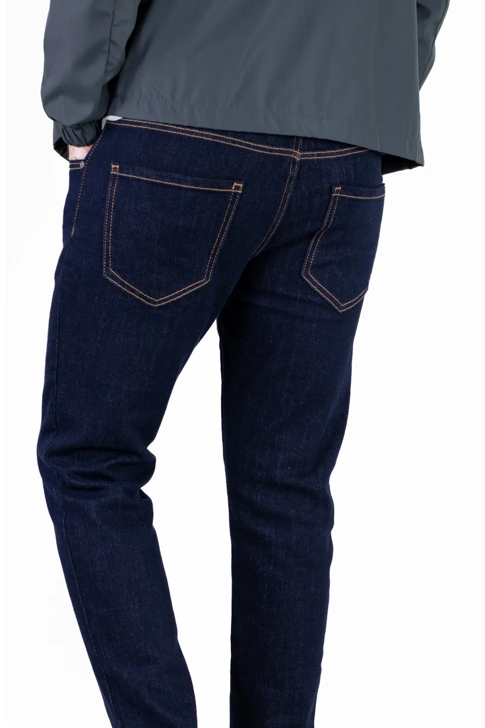 Blugi bărbați regular fit, albastru indigo [6]