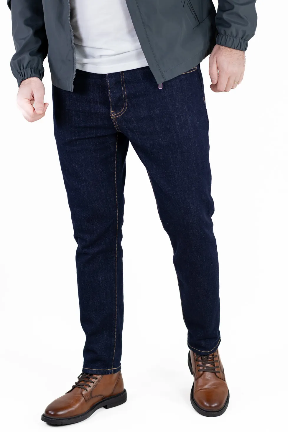 Blugi bărbați regular fit, albastru indigo [4]