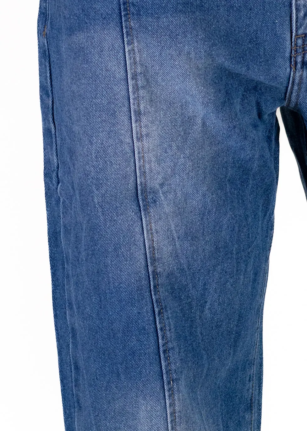 Blugi barbati straight-fit cu cusatura frontala prominentă [2]