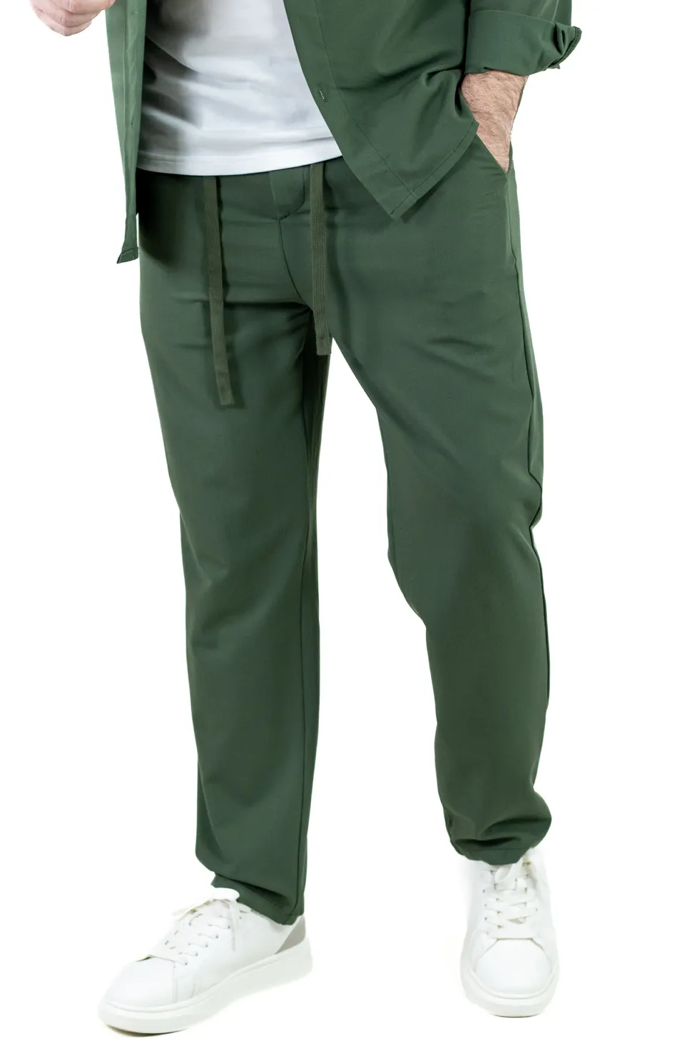 Compleu verde de vara barbati - Lejer si Aerisit [3]