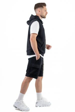 Compleu barbati din bumbac negru [4]