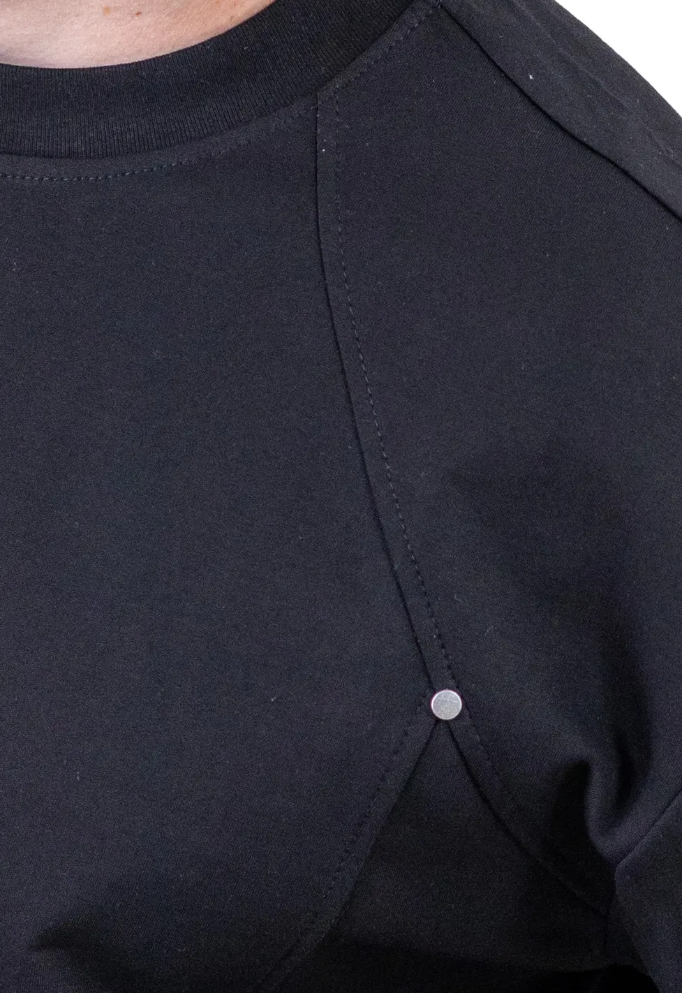 Compleu barbati negru, Ultra-Moale, cu broderie Trend [3]