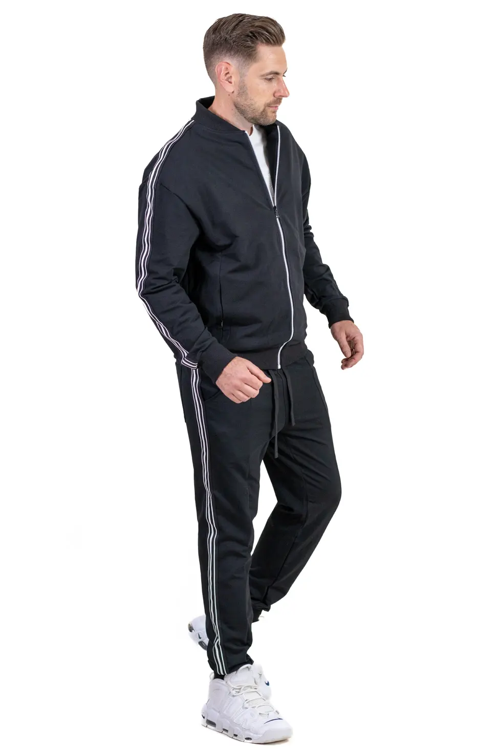 TRENINGURI - Trening pentru barbati premium black stripe