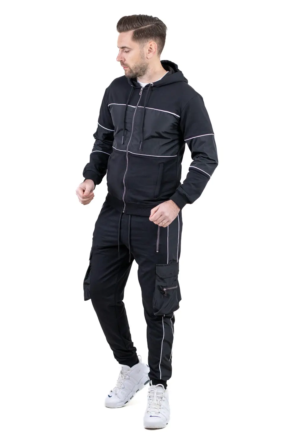 Noutati - Trening urban cu multiple buzunare negru