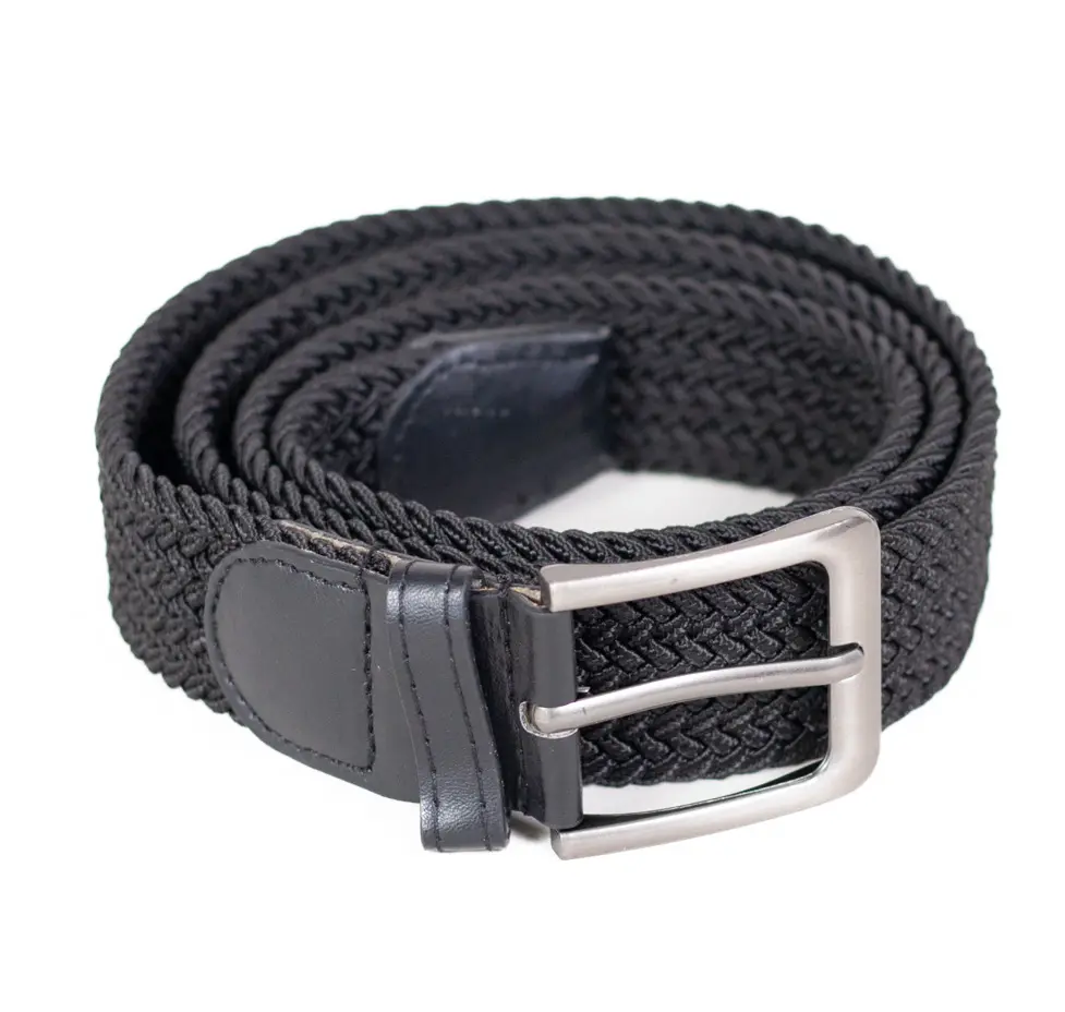 Barbati - Curea de vara elastică neagra