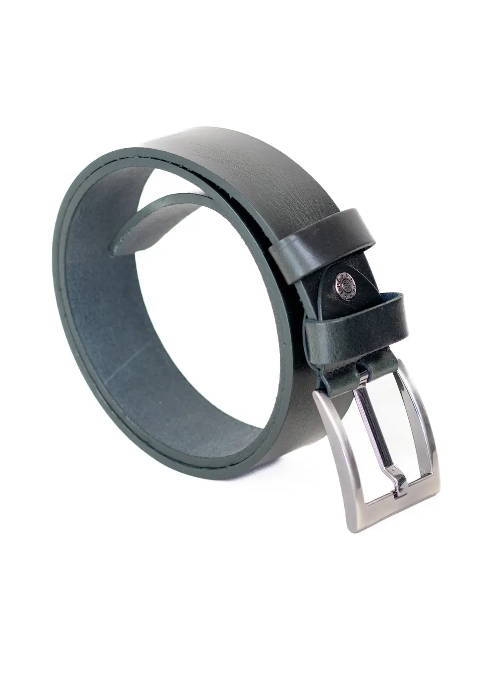 Curea piele barbati verde degrade [2]