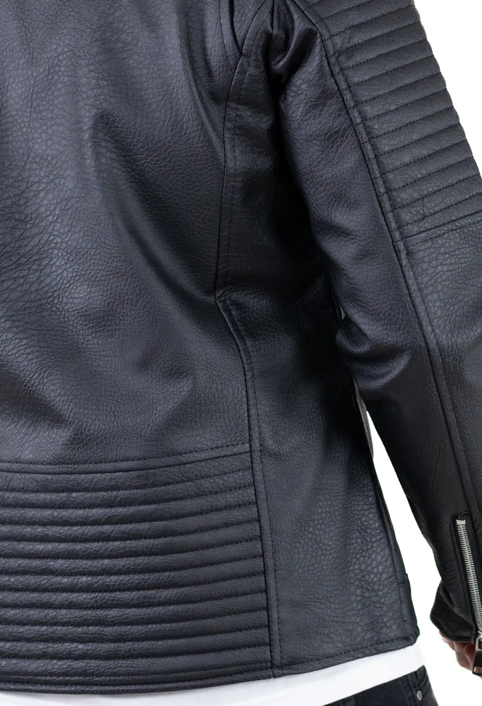 Geaca barbati piele eco biker [4]