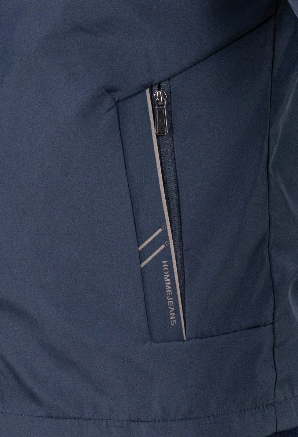 Geaca eleganta usoara regular fit bleumarin [10]