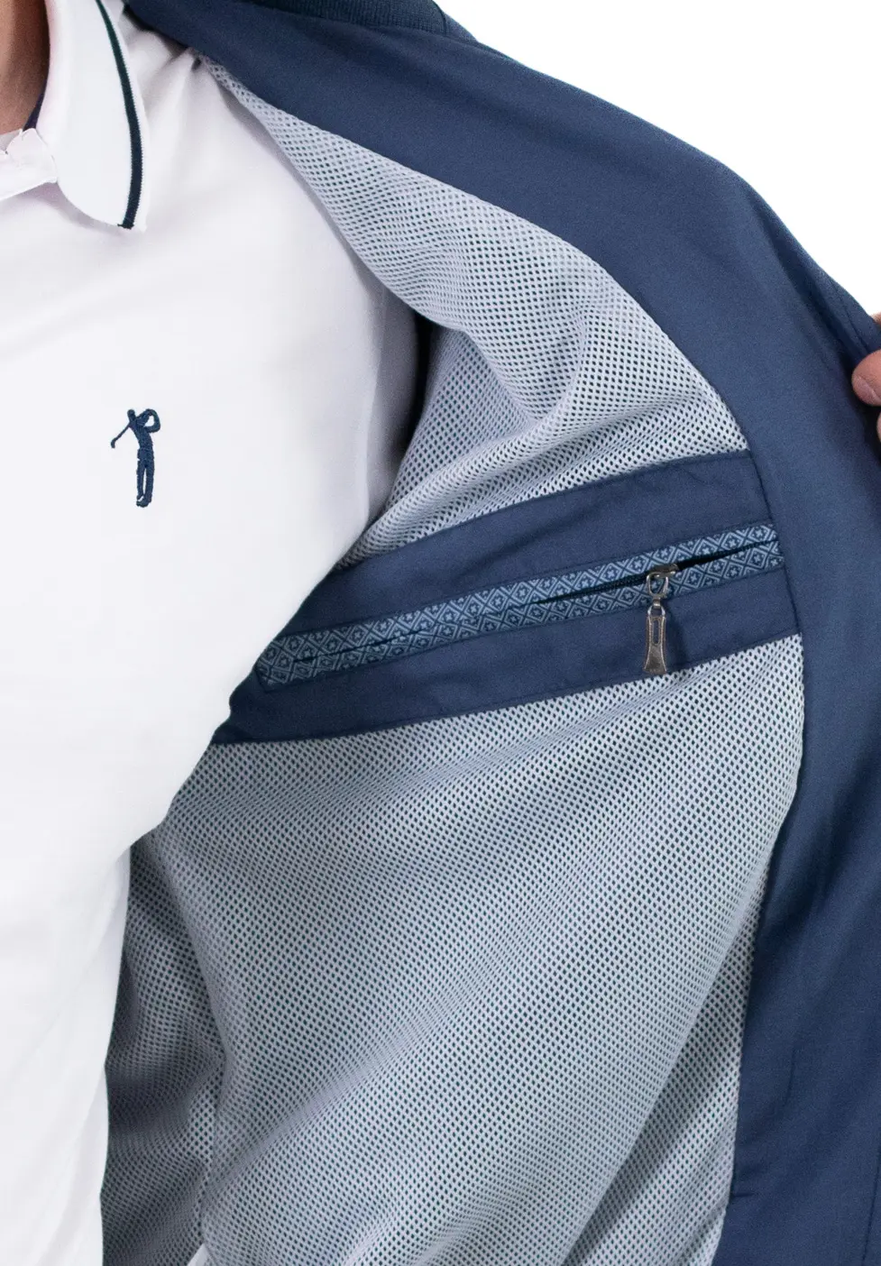 Geaca albastra usoara de vara [5]