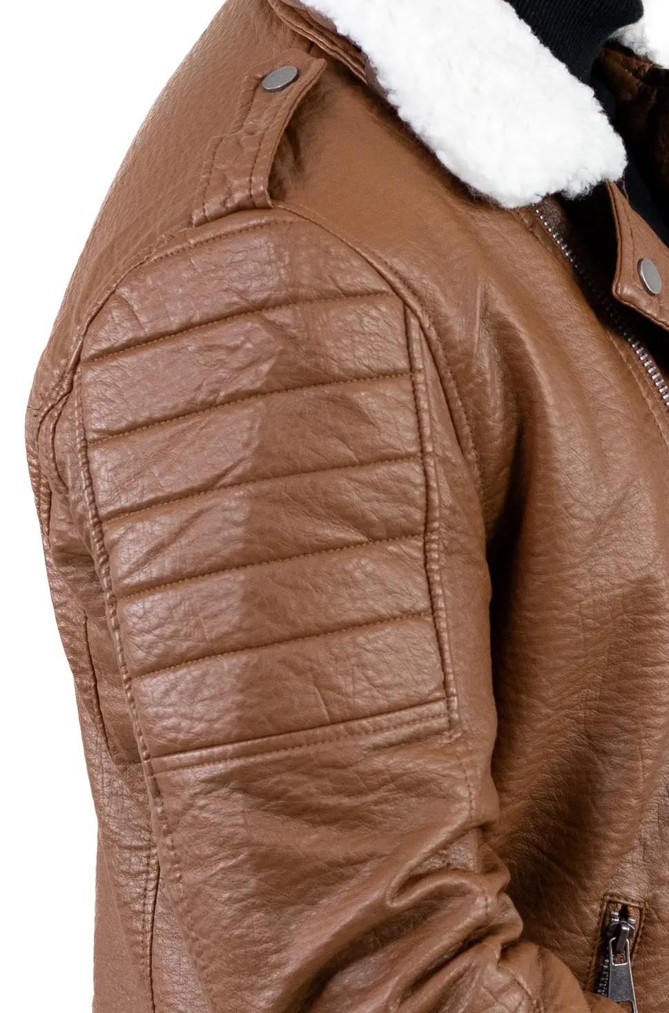 Geacă roșie bărbați cu glugă fixă [3]