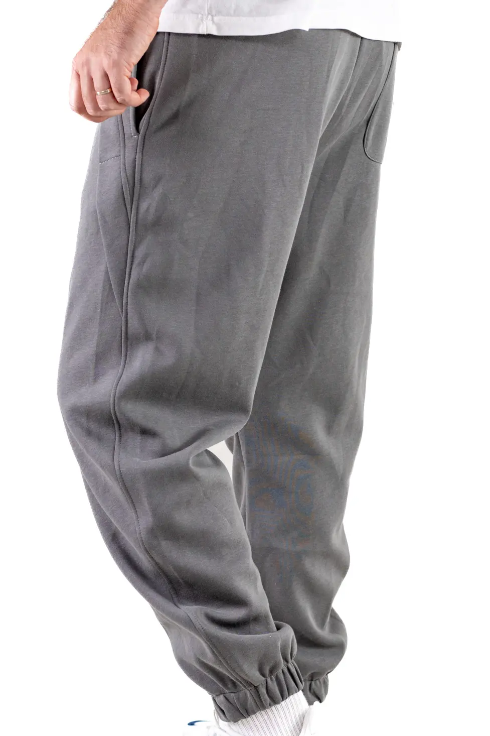 Pantaloni bărbați de trening baggy – gri [6]