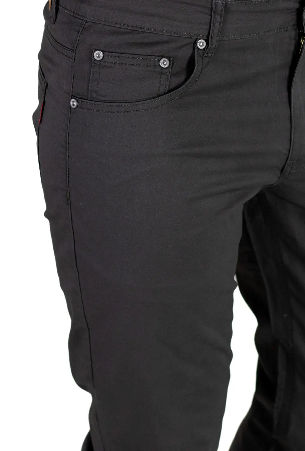 Pantaloni casual barbati - negri, Regular Fit [6]