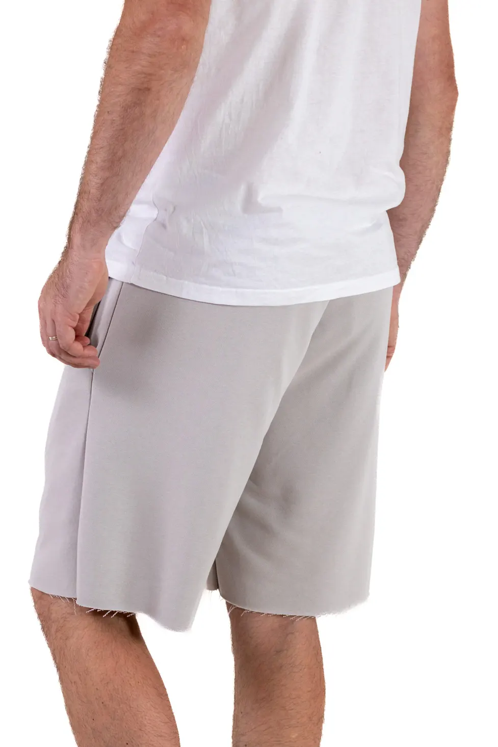 Pantaloni scurți gri premium pentru bărbați [4]