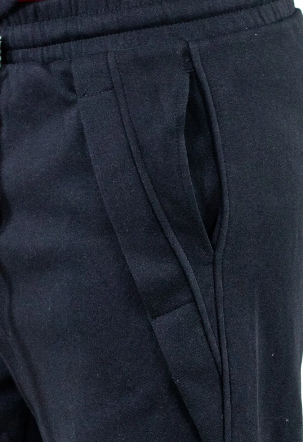 Pantaloni bărbați de trening baggy – negri [7]