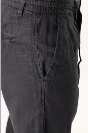 Pantaloni lungi negri din in [7]