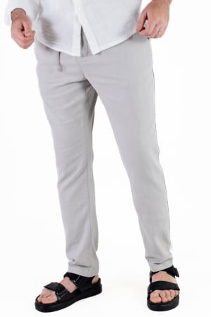 Pantaloni lungi din in regular fit gri [3]
