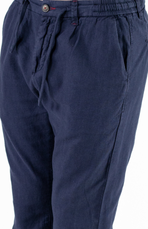 Pantaloni lungi din in regular fit bleumarin [7]