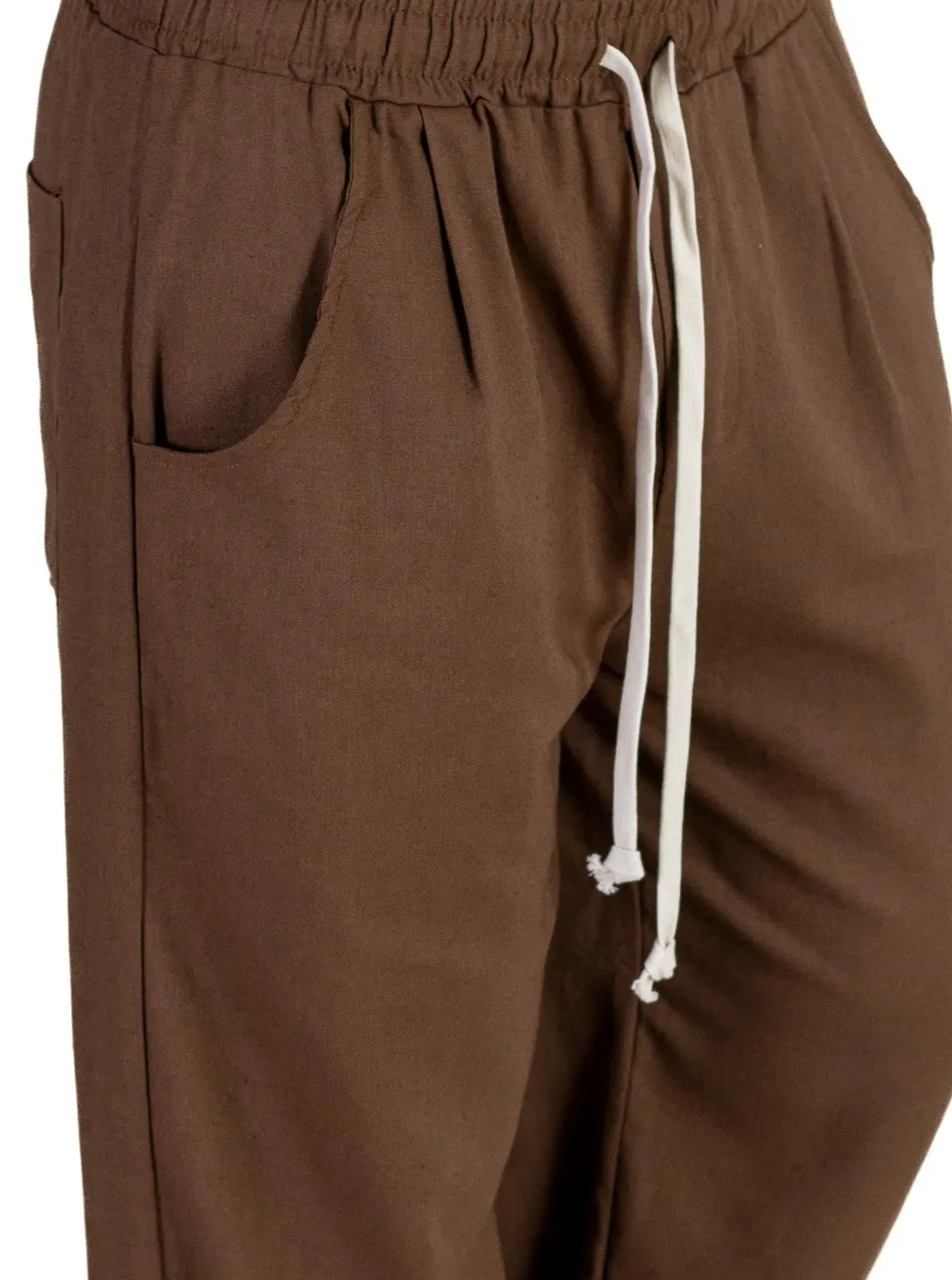 Pantaloni lejeri de vara din in și vâscoză pentru bărb [5]