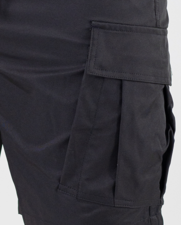 Pantaloni scurti negri cargo [9]