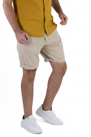 Pantaloni scurti bej din in [1]