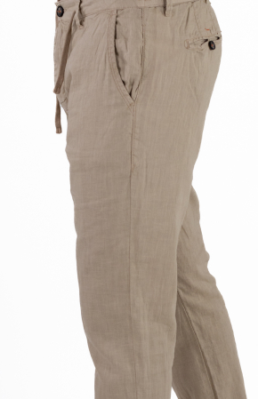 Pantaloni lungi bej din in [7]