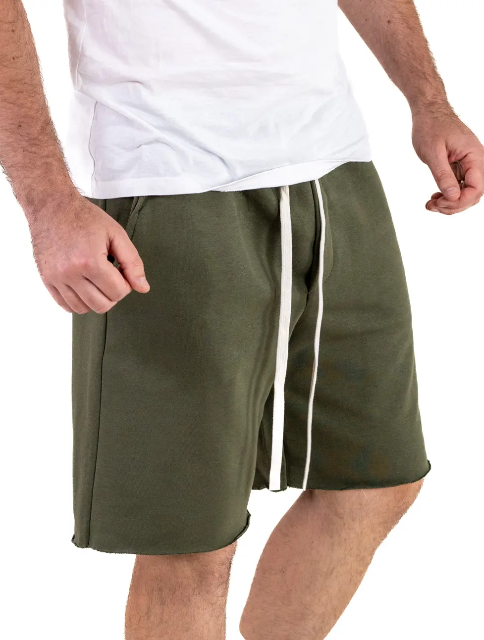 Pantaloni sport - Pantaloni scurți verzi premium pentru bărbați