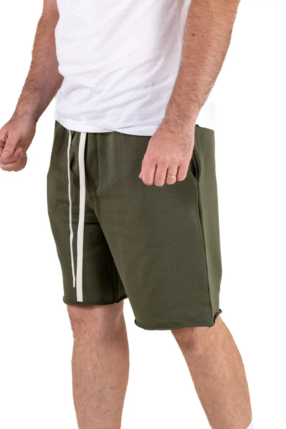 Pantaloni scurți verzi premium pentru bărbați [2]