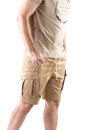 Pantaloni scurti maro cargo [4]
