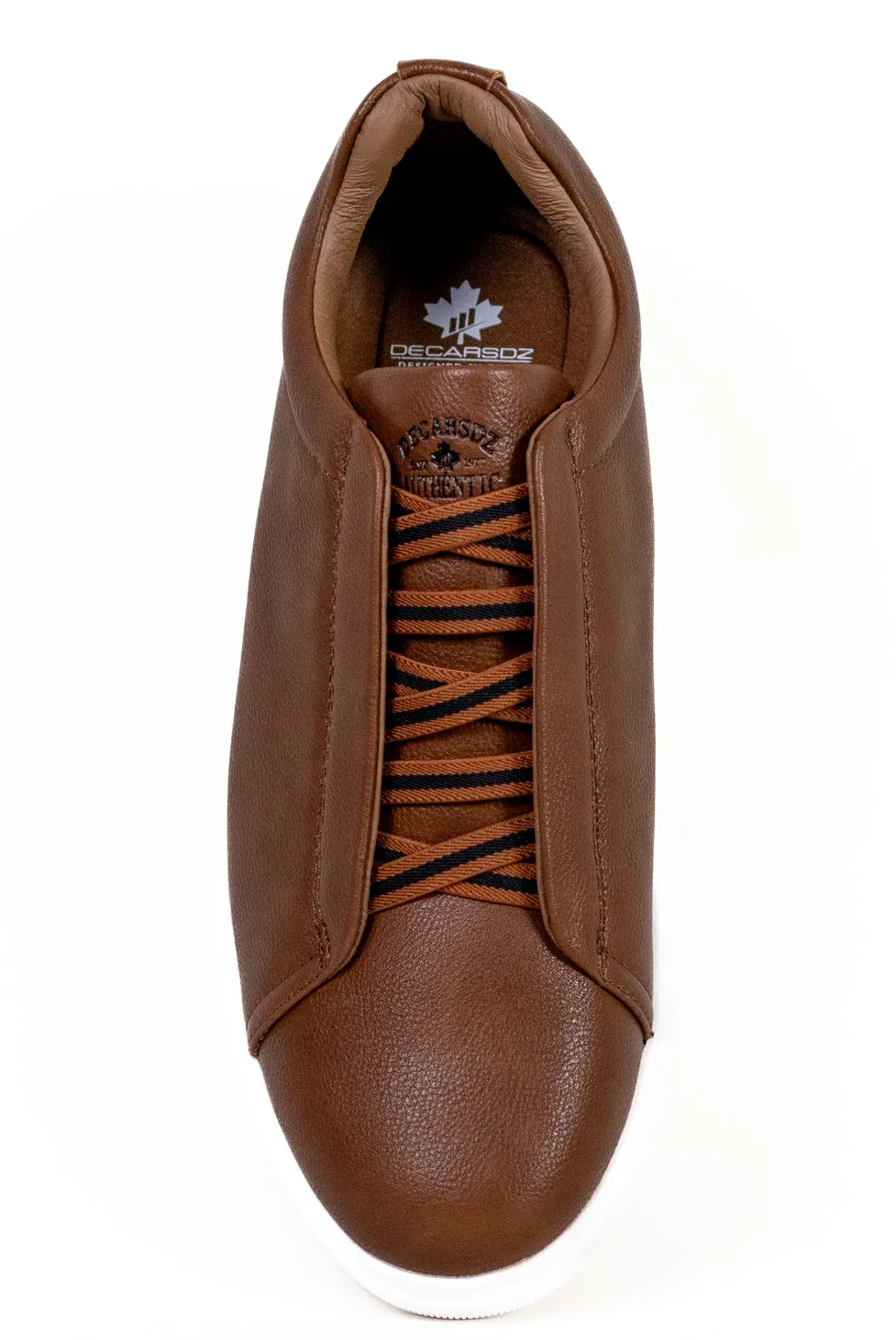 Pantofi casual maro cu design simplu [4]