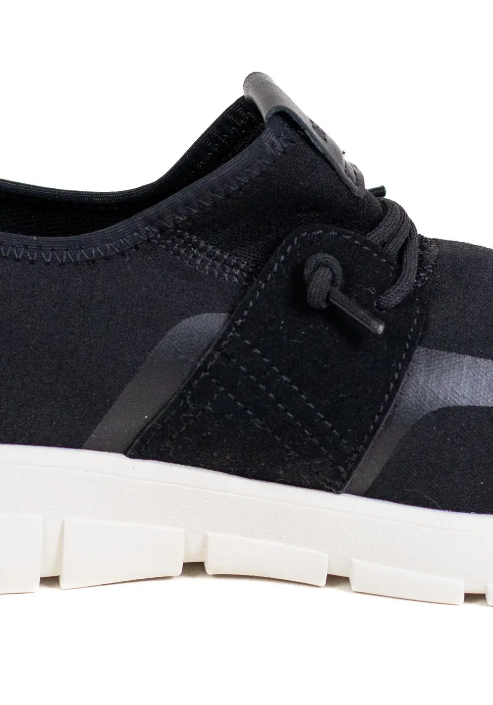 Pantofi Casual Bărbați Slip-On, Material Textil Respirabil, Talpă Ultra-Flexibilă, Negru/Alb [3]