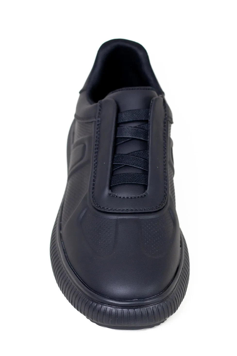 Pantofi casual bleumarin cu sireturi contrast [1]