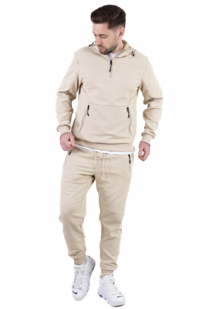 COMPLEURI - Trening barbati material crem tehnic