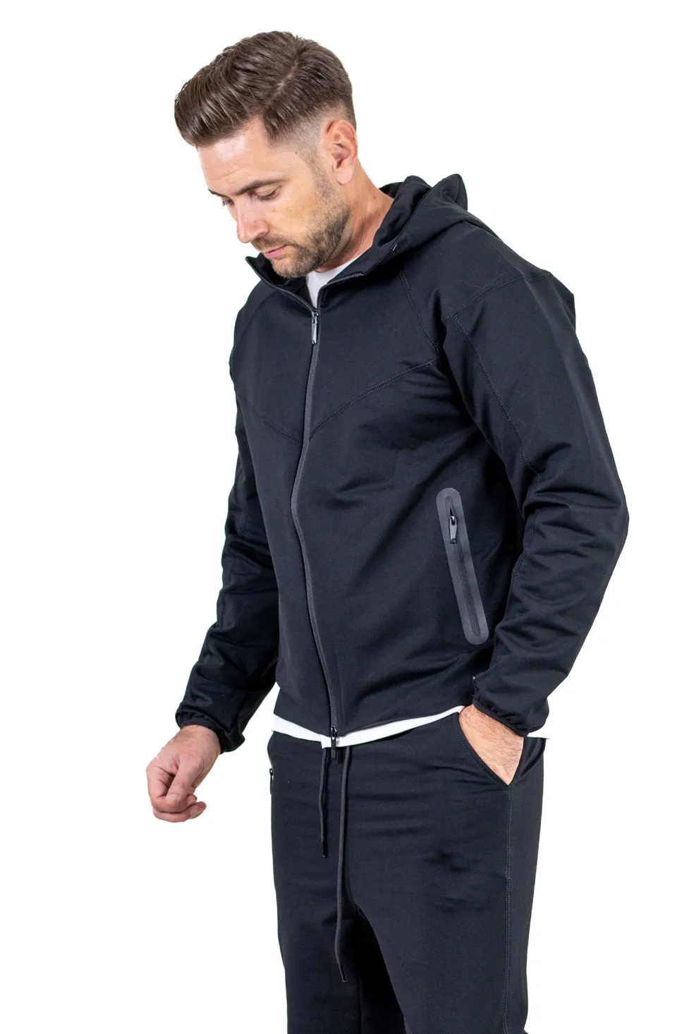 Trening bărbați oversize premium – Black Edition [3]