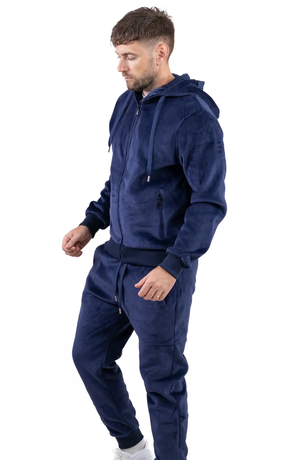 Trening bărbați din catifea bleumarin [1]