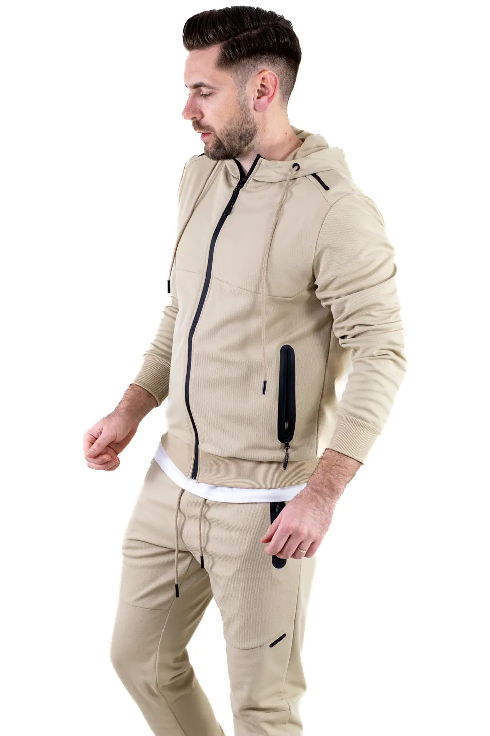 Trening crem confort cu detalii negre [1]