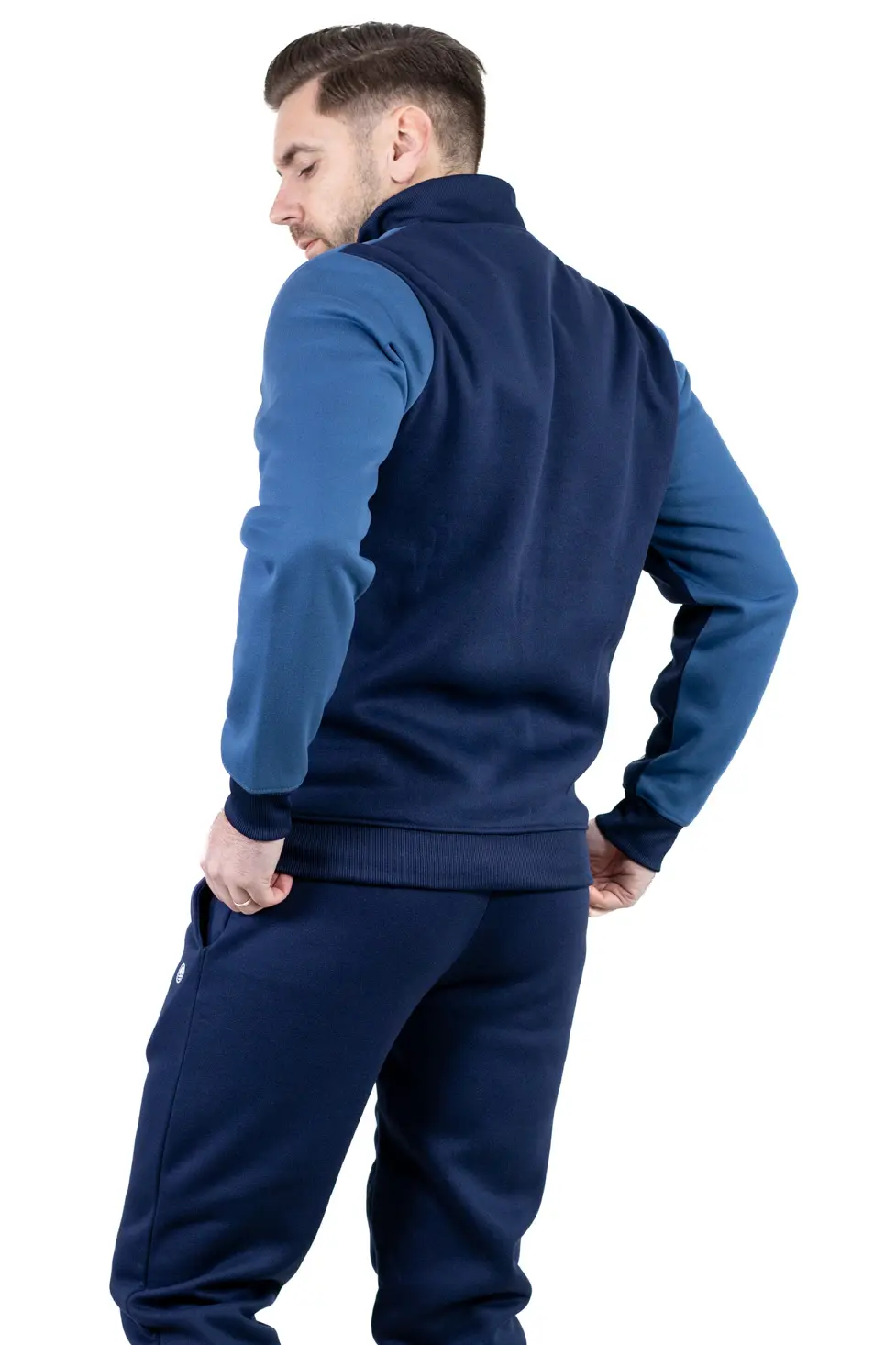 Trening gros vătuit bleumarin - albastru [4]