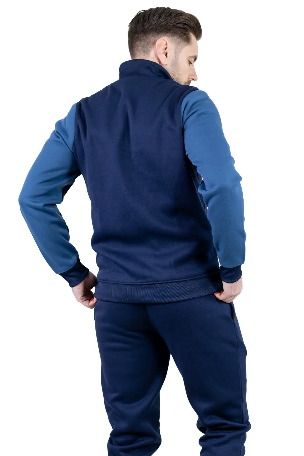 Trening gros vătuit bleumarin - albastru [3]