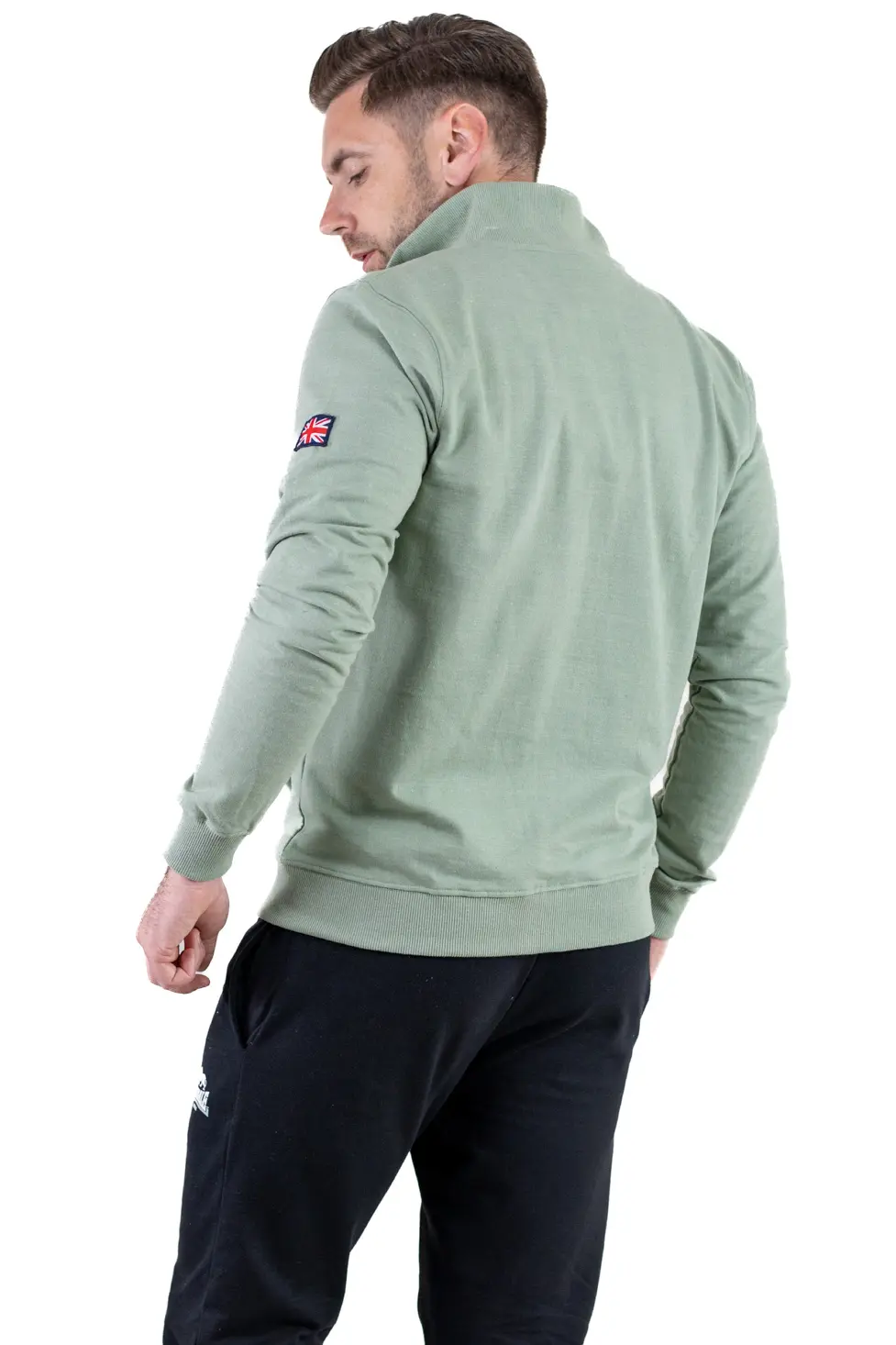 Trening barbati Lonsdale bumbac Verde/Negru [10]
