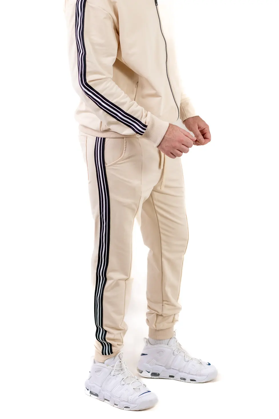Trening pentru barbati premium crem stripe [3]