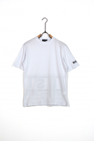 Tricou barbati oversize alb just [2]