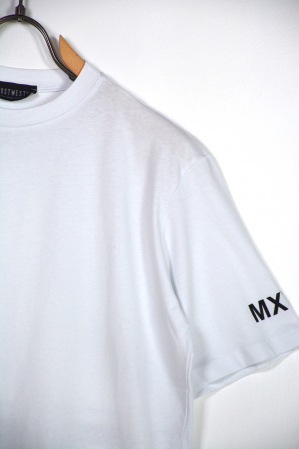 Tricou barbati oversize alb just [3]