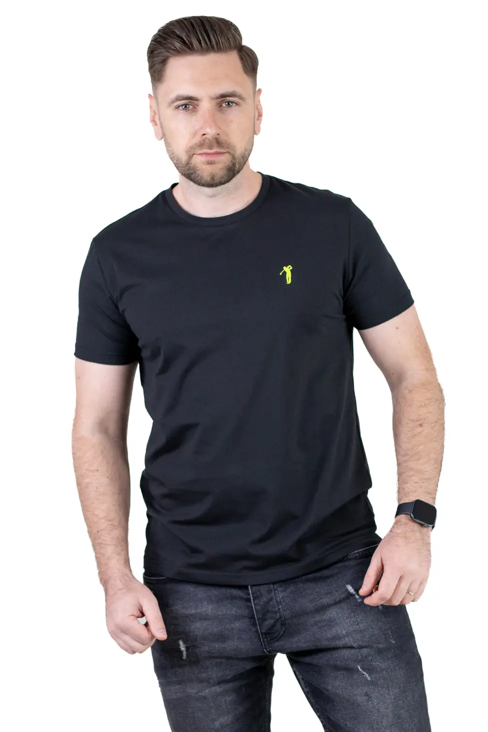 Barbati - Tricou bărbați basic negru