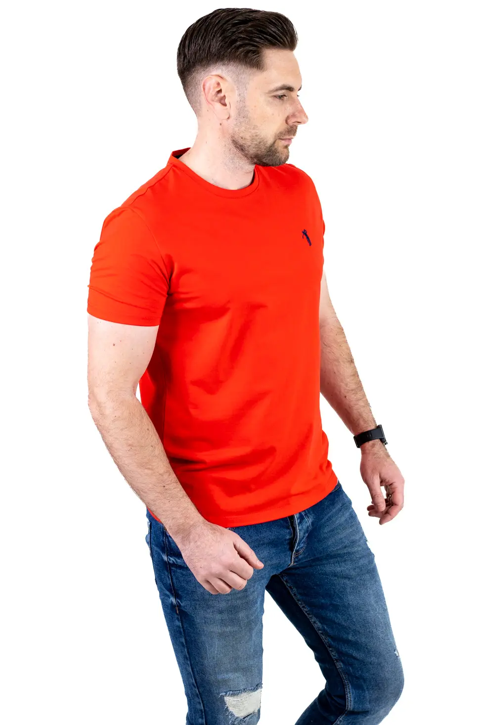 Tricou bărbați basic roșu [2]