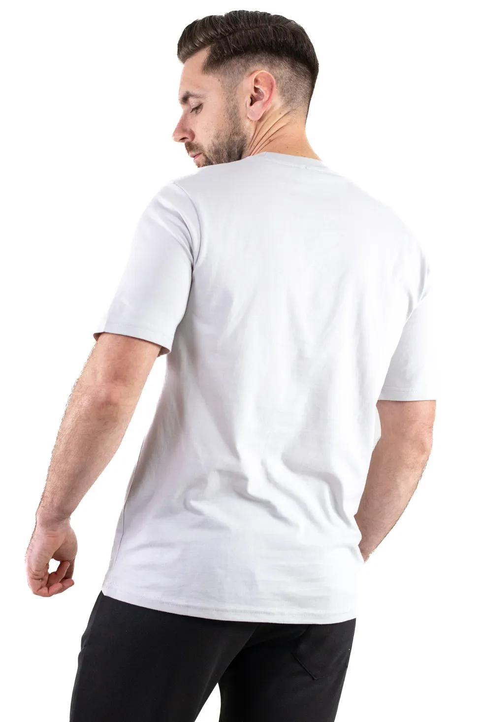 Tricou gri bumbac Summer [3]