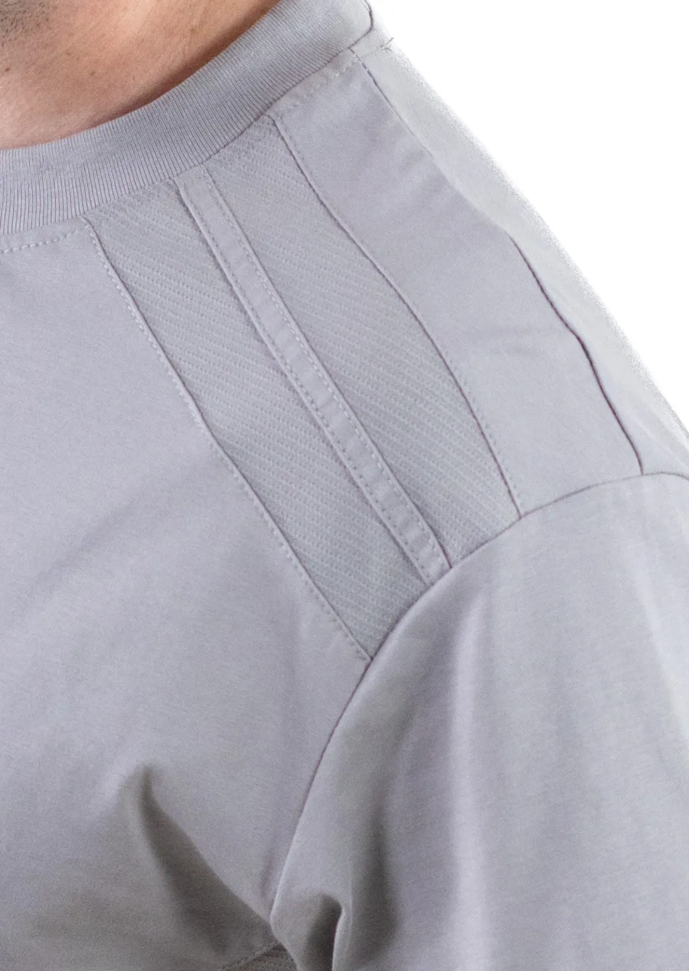 Tricou gri oversize Smile [5]